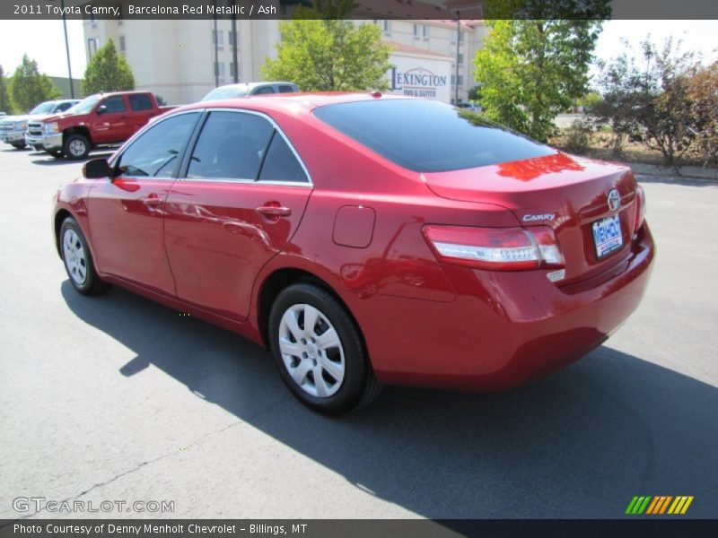 Barcelona Red Metallic / Ash 2011 Toyota Camry