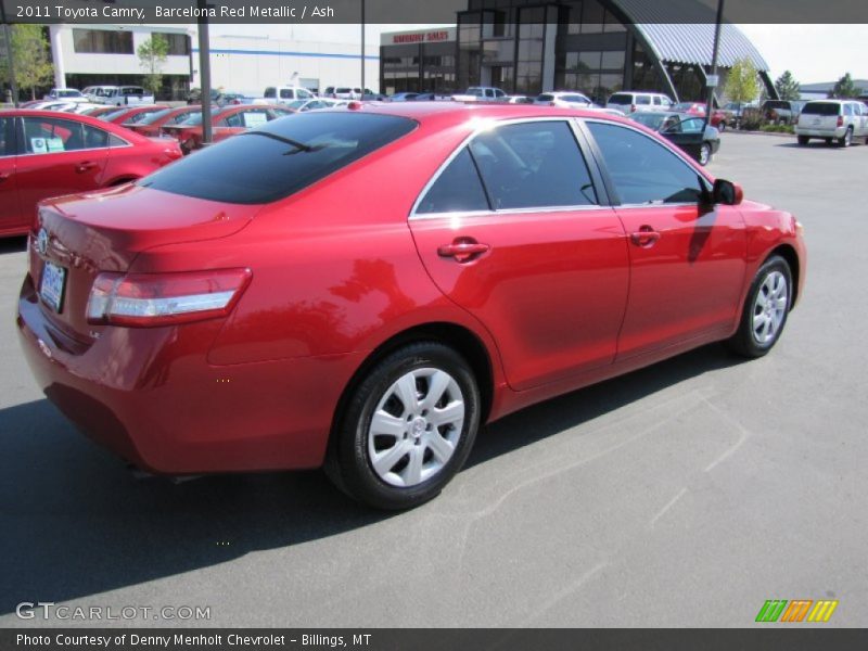 Barcelona Red Metallic / Ash 2011 Toyota Camry