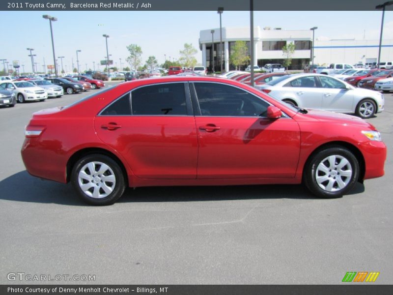 Barcelona Red Metallic / Ash 2011 Toyota Camry