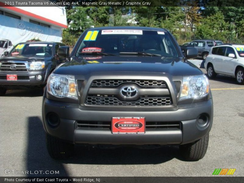 Magnetic Gray Metallic / Graphite Gray 2011 Toyota Tacoma V6 Access Cab 4x4