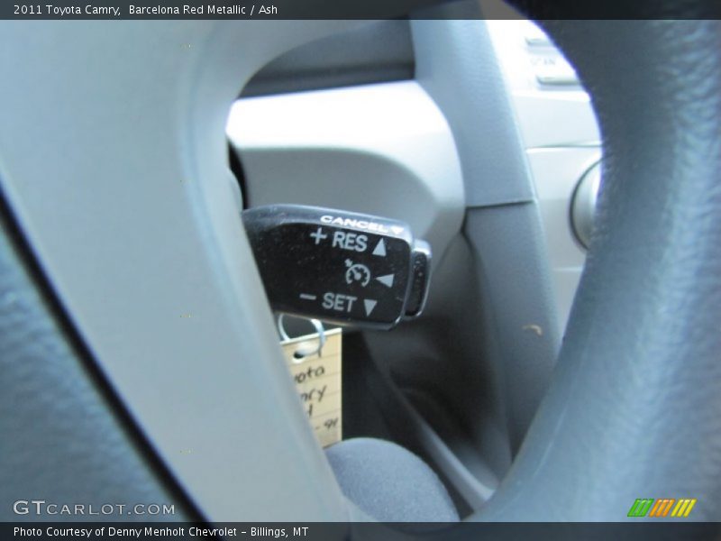 Barcelona Red Metallic / Ash 2011 Toyota Camry