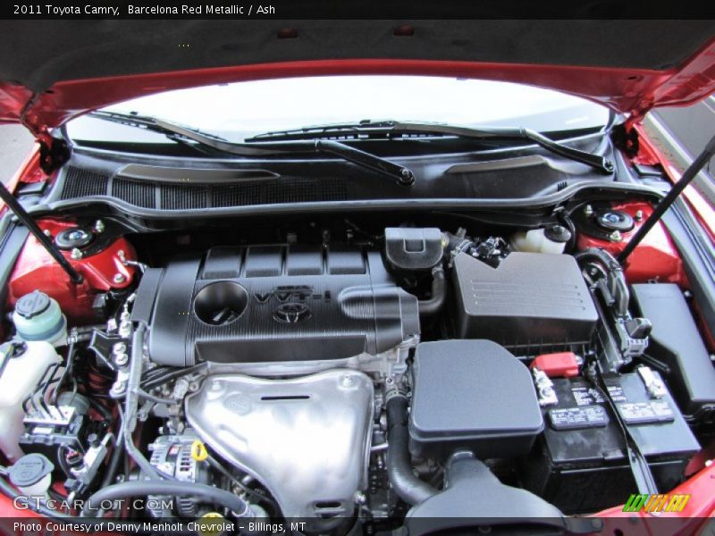 Barcelona Red Metallic / Ash 2011 Toyota Camry