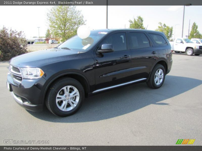 Blackberry Pearl / Black 2011 Dodge Durango Express 4x4