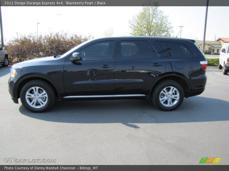 Blackberry Pearl / Black 2011 Dodge Durango Express 4x4