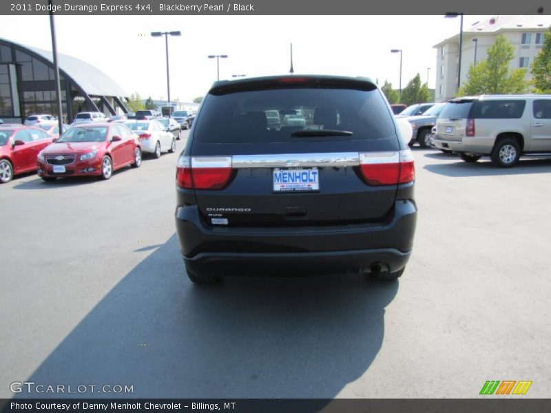 Blackberry Pearl / Black 2011 Dodge Durango Express 4x4