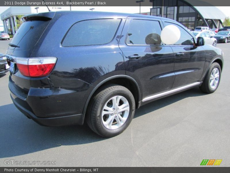 Blackberry Pearl / Black 2011 Dodge Durango Express 4x4