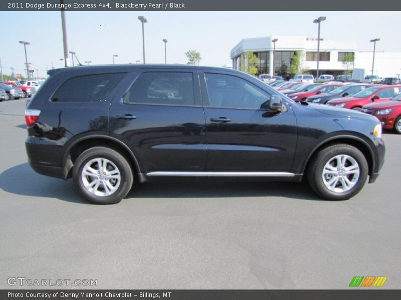 Blackberry Pearl / Black 2011 Dodge Durango Express 4x4