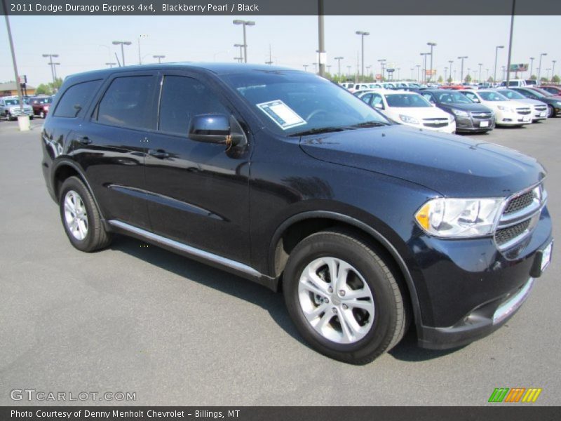 Blackberry Pearl / Black 2011 Dodge Durango Express 4x4