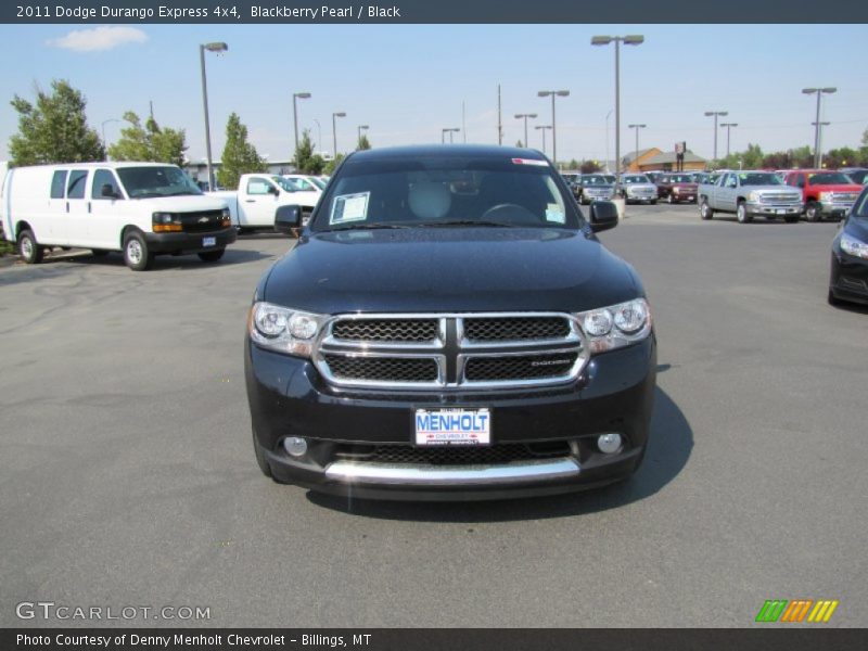 Blackberry Pearl / Black 2011 Dodge Durango Express 4x4