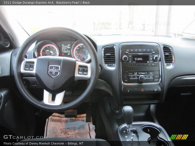 Blackberry Pearl / Black 2011 Dodge Durango Express 4x4