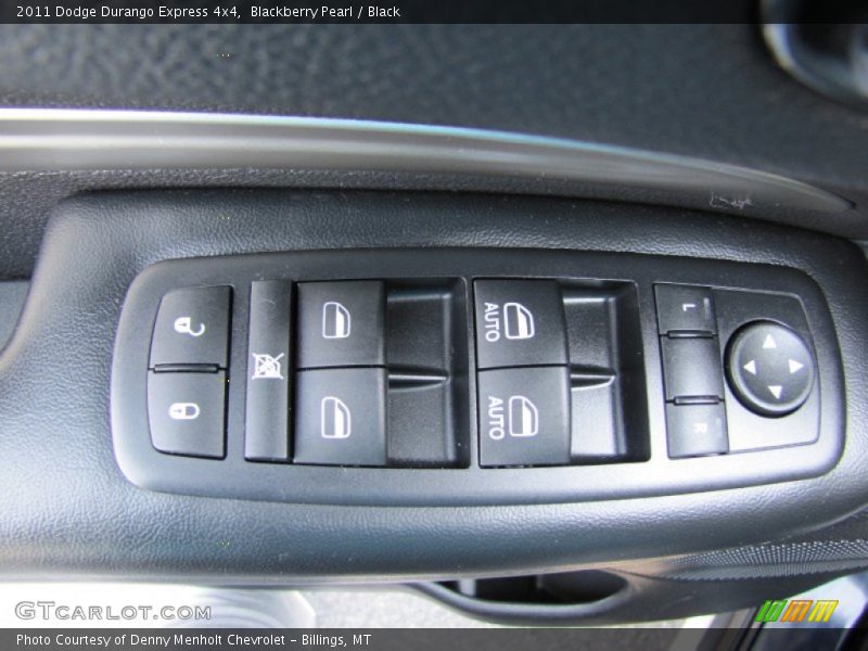 Blackberry Pearl / Black 2011 Dodge Durango Express 4x4