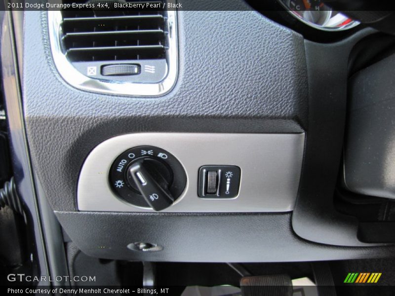 Blackberry Pearl / Black 2011 Dodge Durango Express 4x4