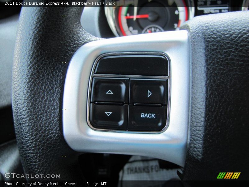 Blackberry Pearl / Black 2011 Dodge Durango Express 4x4