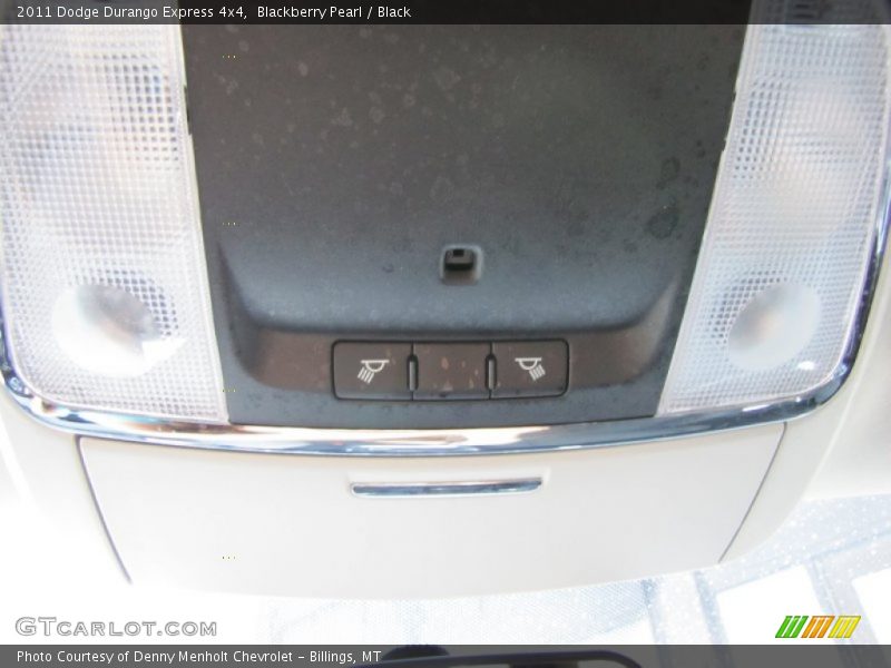 Blackberry Pearl / Black 2011 Dodge Durango Express 4x4