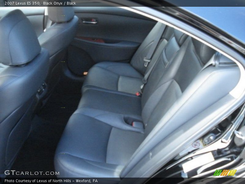 Black Onyx / Black 2007 Lexus ES 350