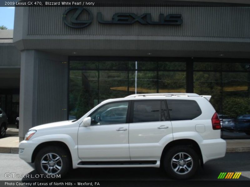 Blizzard White Pearl / Ivory 2009 Lexus GX 470