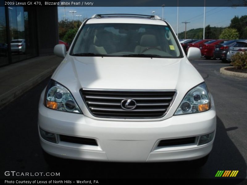 Blizzard White Pearl / Ivory 2009 Lexus GX 470