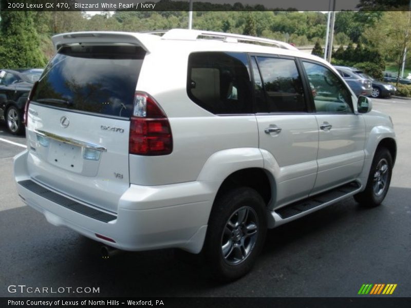 Blizzard White Pearl / Ivory 2009 Lexus GX 470