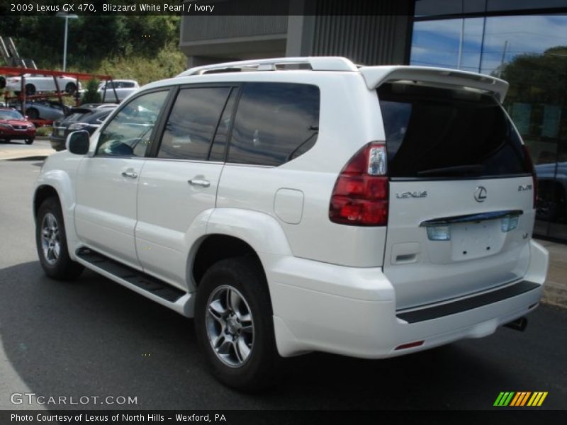 Blizzard White Pearl / Ivory 2009 Lexus GX 470