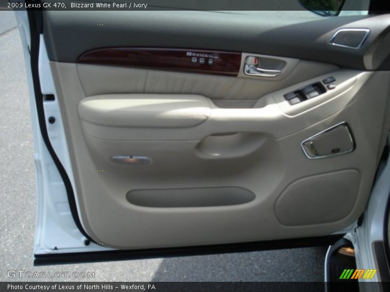 Blizzard White Pearl / Ivory 2009 Lexus GX 470
