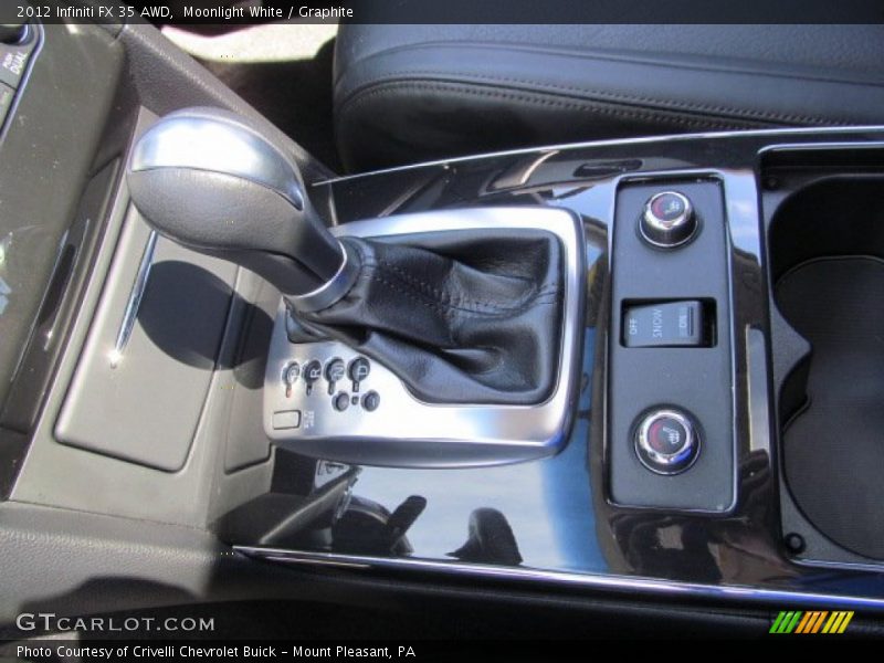  2012 FX 35 AWD 7 Speed ASC Automatic Shifter