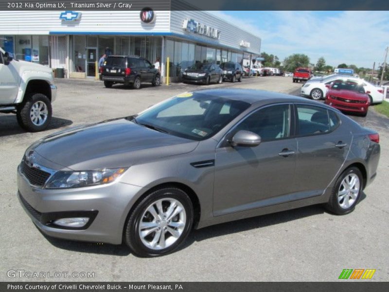Titanium Silver / Gray 2012 Kia Optima LX