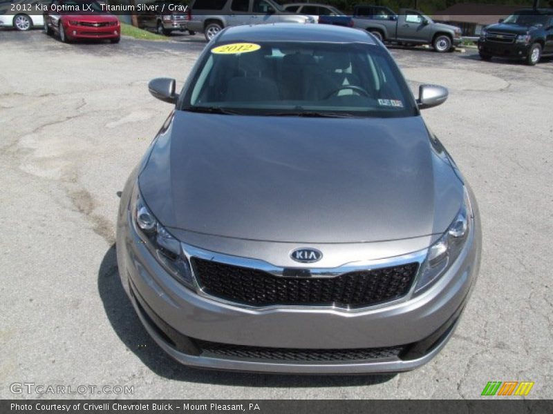 Titanium Silver / Gray 2012 Kia Optima LX