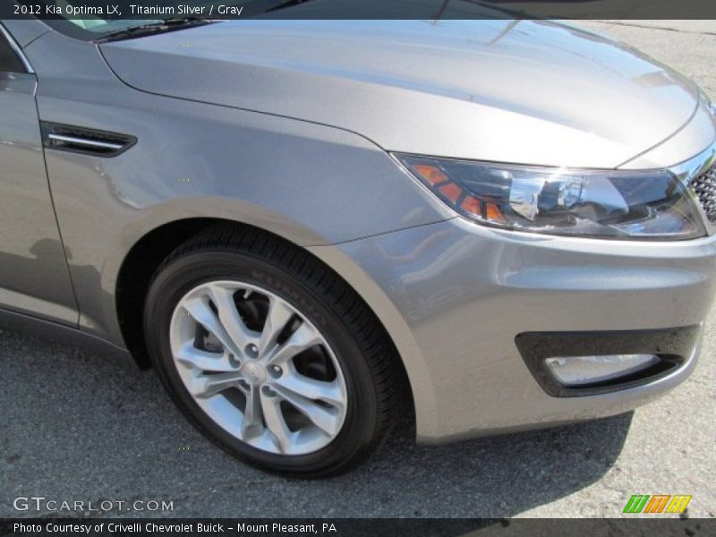 Titanium Silver / Gray 2012 Kia Optima LX