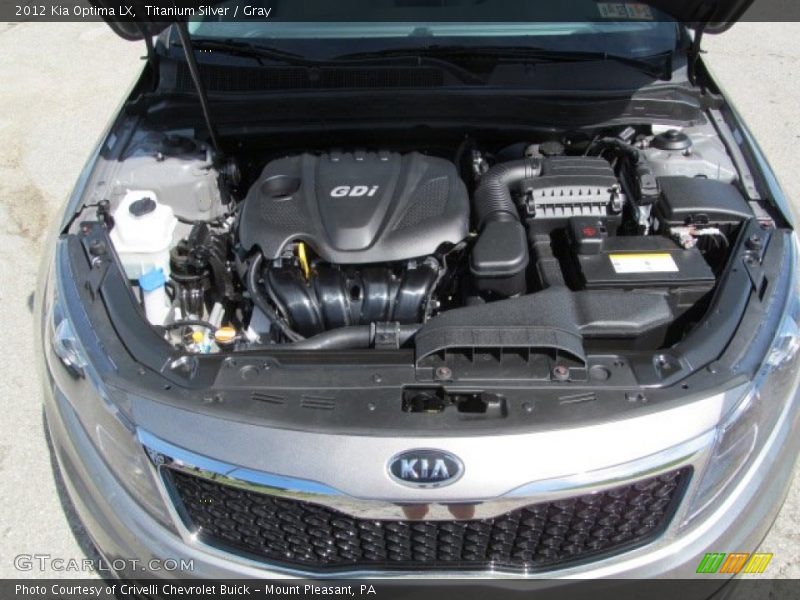 Titanium Silver / Gray 2012 Kia Optima LX