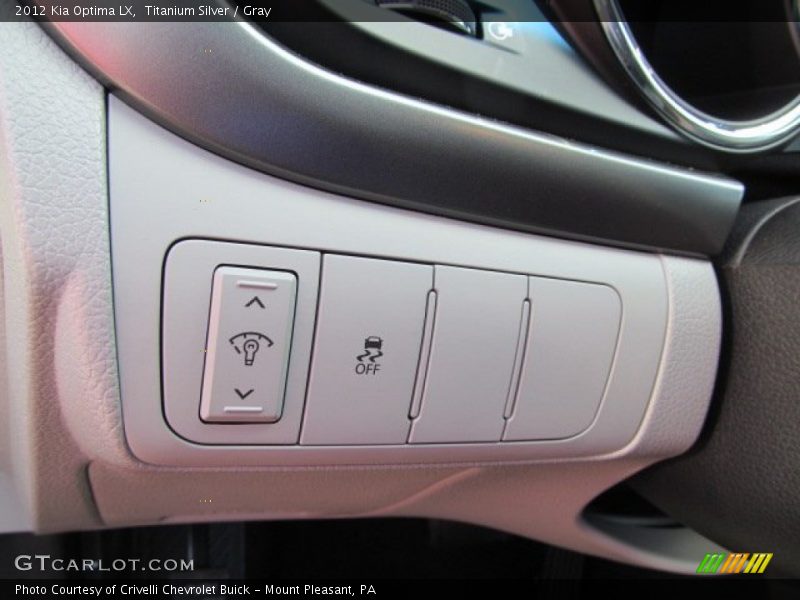 Titanium Silver / Gray 2012 Kia Optima LX