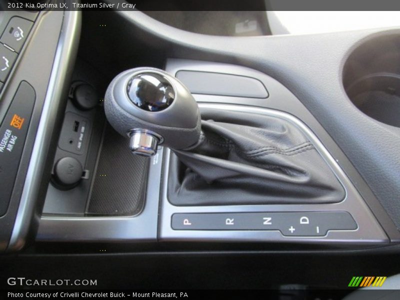 Titanium Silver / Gray 2012 Kia Optima LX