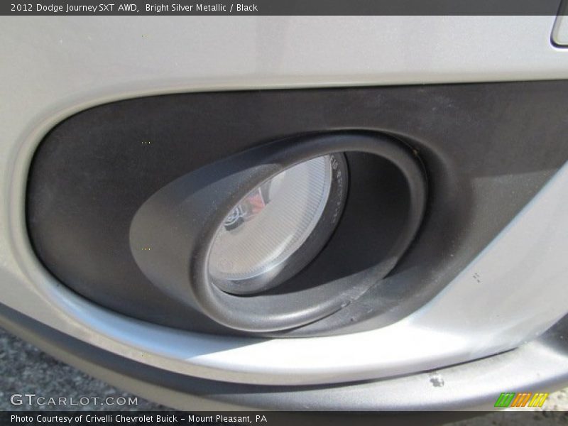 Bright Silver Metallic / Black 2012 Dodge Journey SXT AWD