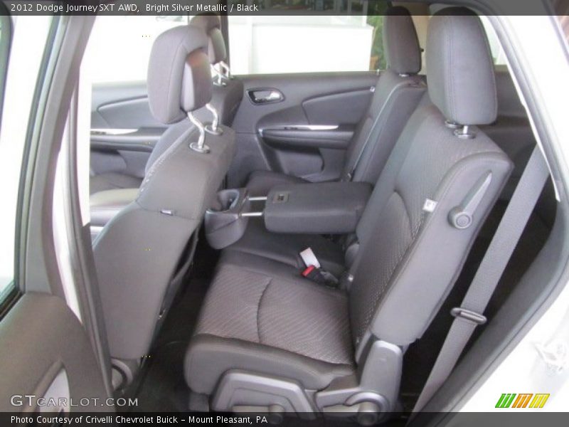 Bright Silver Metallic / Black 2012 Dodge Journey SXT AWD