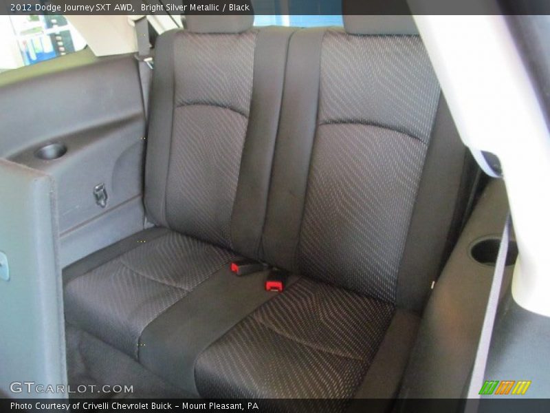 Bright Silver Metallic / Black 2012 Dodge Journey SXT AWD