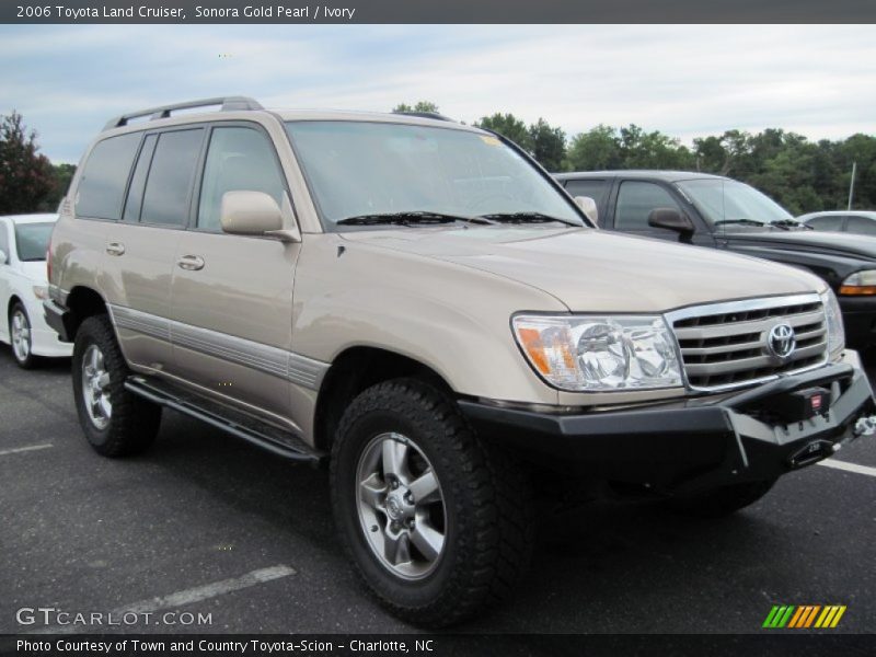 Sonora Gold Pearl / Ivory 2006 Toyota Land Cruiser