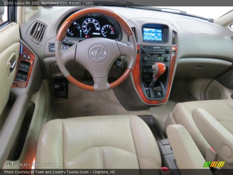 Burnished Gold Metallic / Ivory 2002 Lexus RX 300