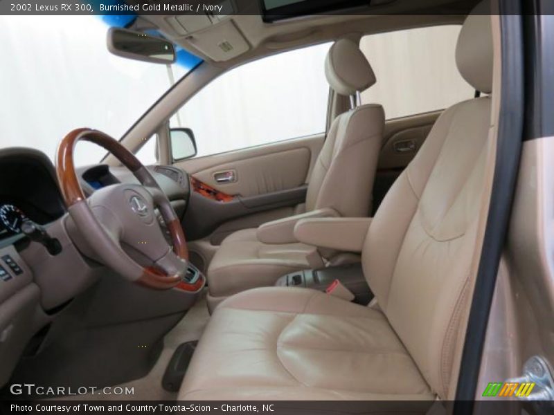 Burnished Gold Metallic / Ivory 2002 Lexus RX 300