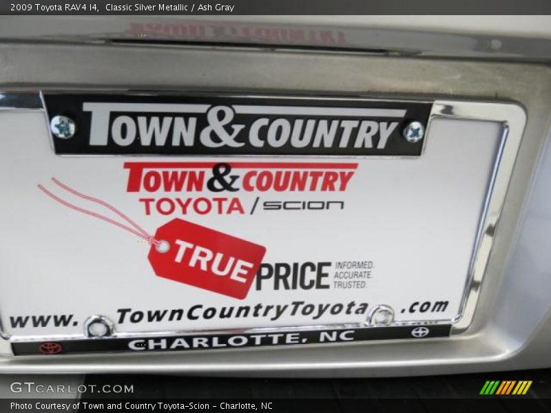 Classic Silver Metallic / Ash Gray 2009 Toyota RAV4 I4