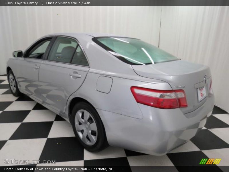 Classic Silver Metallic / Ash 2009 Toyota Camry LE