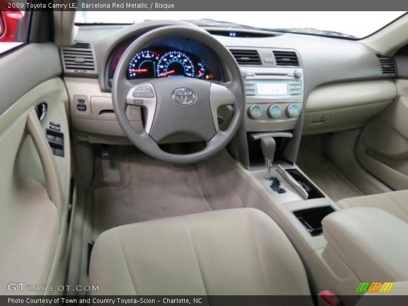 Barcelona Red Metallic / Bisque 2009 Toyota Camry LE