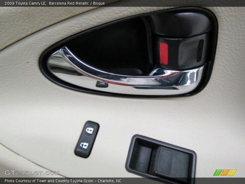 Barcelona Red Metallic / Bisque 2009 Toyota Camry LE
