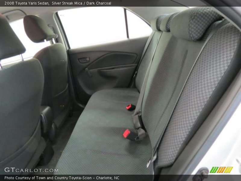 Silver Streak Mica / Dark Charcoal 2008 Toyota Yaris Sedan