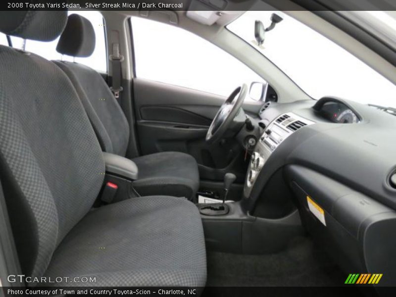 Silver Streak Mica / Dark Charcoal 2008 Toyota Yaris Sedan