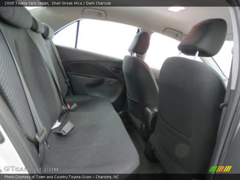 Silver Streak Mica / Dark Charcoal 2008 Toyota Yaris Sedan