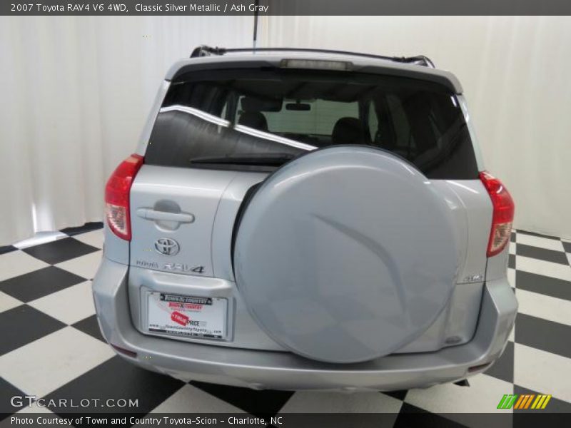 Classic Silver Metallic / Ash Gray 2007 Toyota RAV4 V6 4WD