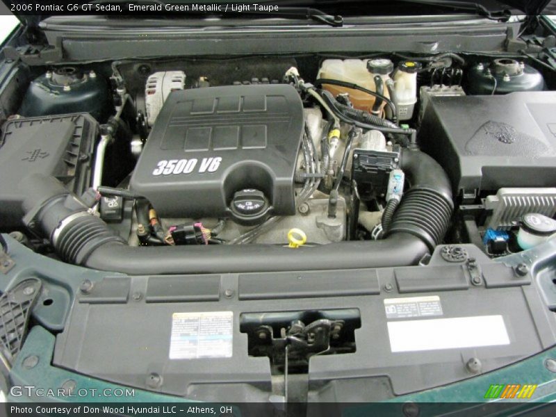 Emerald Green Metallic / Light Taupe 2006 Pontiac G6 GT Sedan