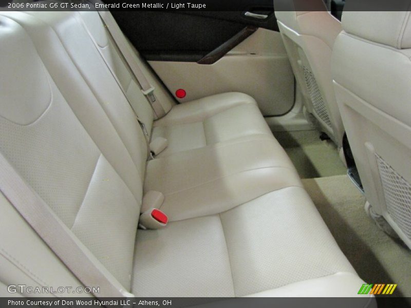 Emerald Green Metallic / Light Taupe 2006 Pontiac G6 GT Sedan