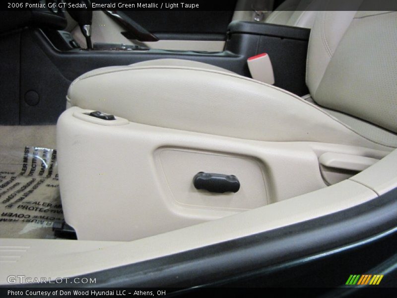 Emerald Green Metallic / Light Taupe 2006 Pontiac G6 GT Sedan