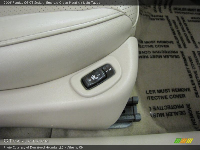 Emerald Green Metallic / Light Taupe 2006 Pontiac G6 GT Sedan