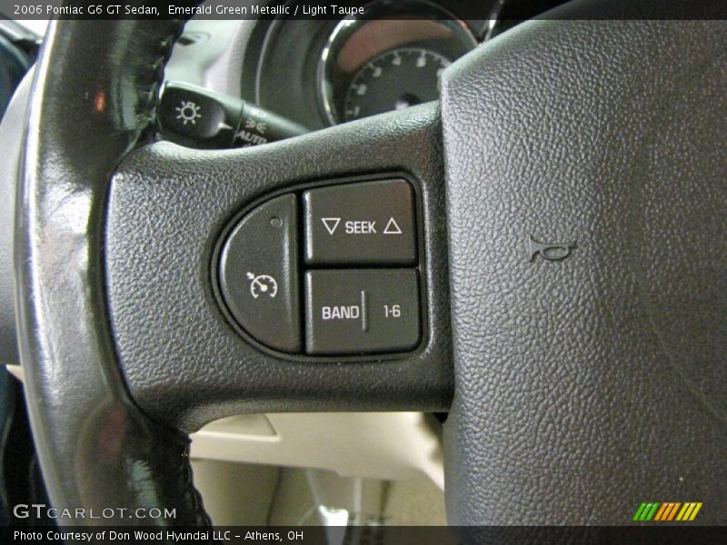 Emerald Green Metallic / Light Taupe 2006 Pontiac G6 GT Sedan